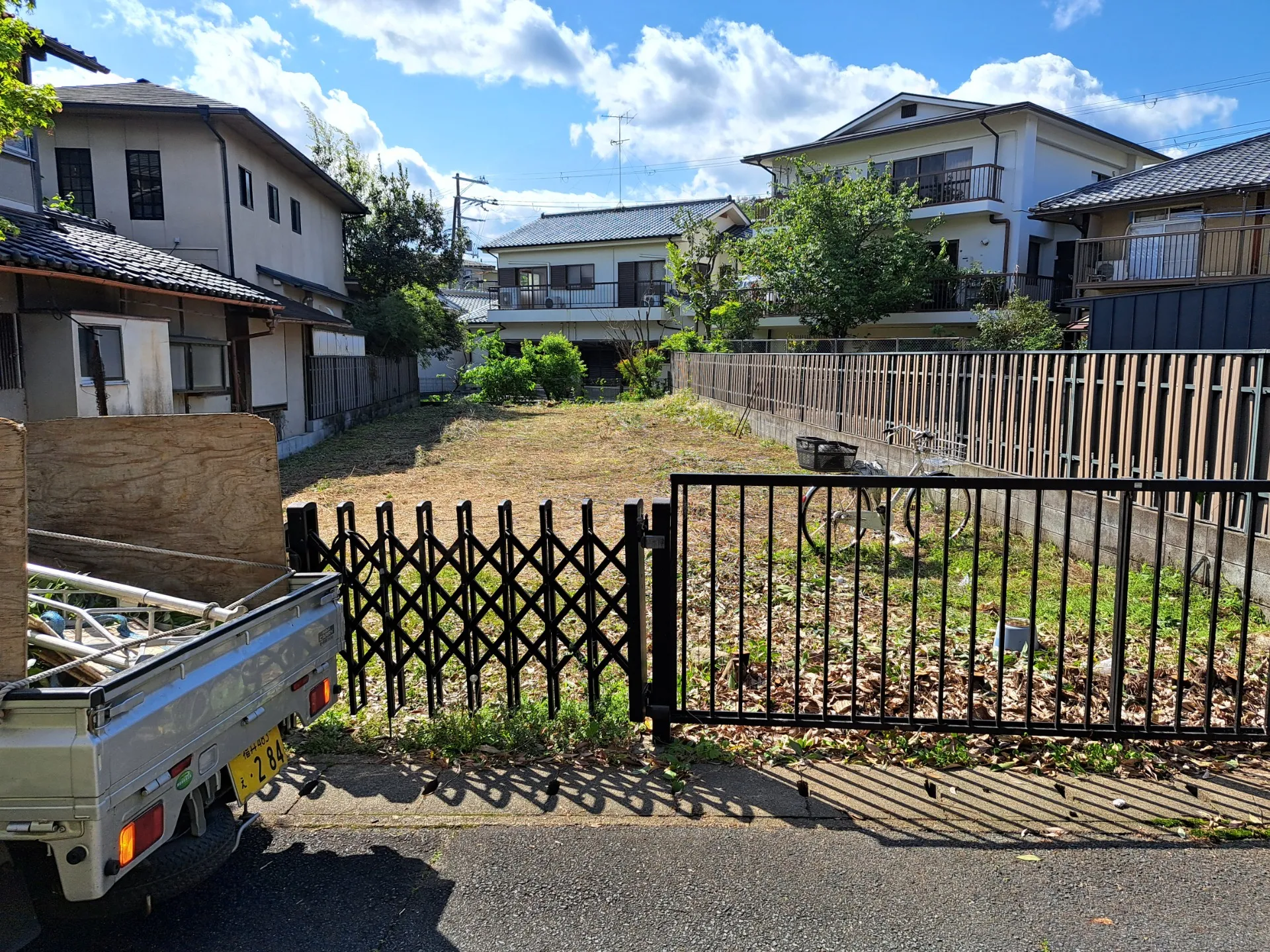 苦情が出た空き地の除草伐採